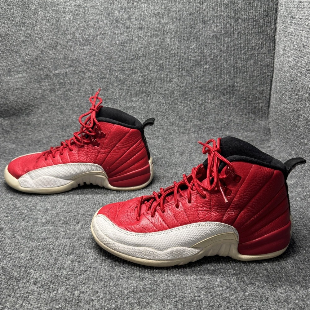 Jordan Air Jordan 12 Retro Gym Red Kids GS 7Y Red‎ White Gym Red 153265-600 - Picture 3 of 10